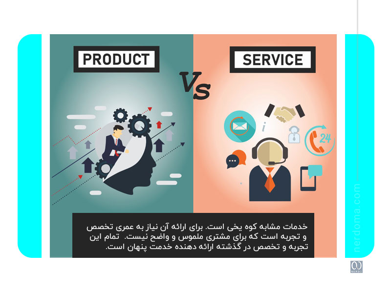 برند خدمات در مقایسه با برند محصول چگونه است؟
