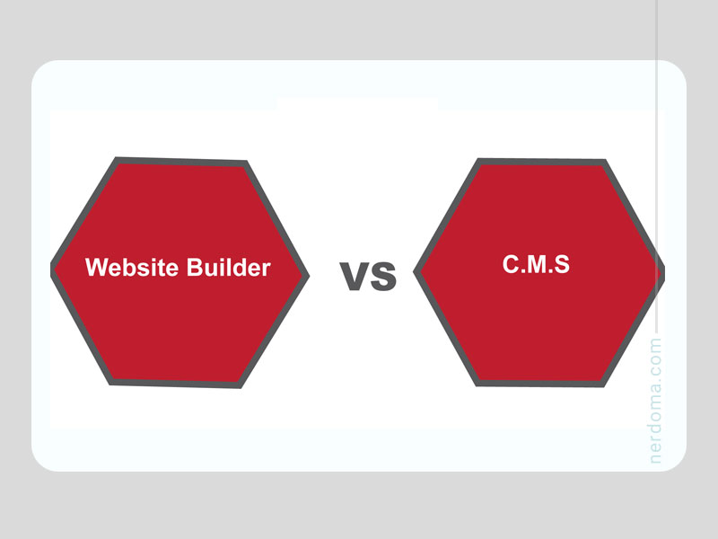 Cms ها در مقابل سایت ساز ها